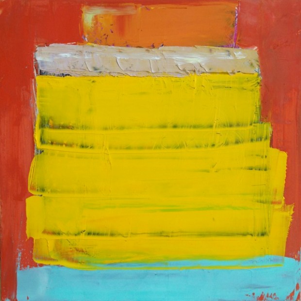 "Fun"  10" x 10"  Oil on Clayboard  $175 -- SOLD