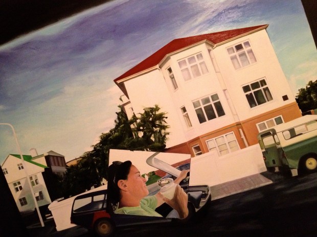 "Saturdays"  40" x 30"  OIl  $2,500