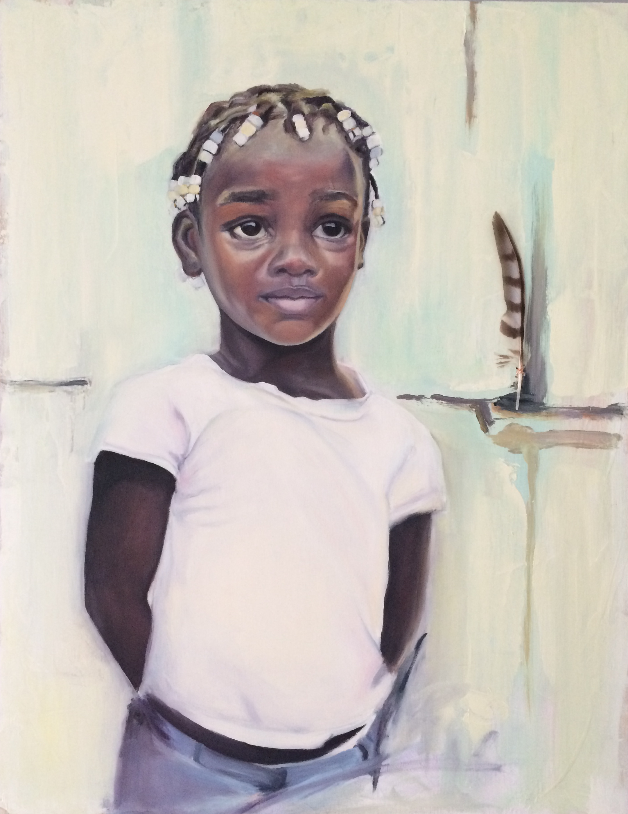 "Everything"  16.5" x 21"  Oil on wood  $650