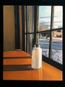 "Sitting Pretty" Oil on Canvas 8" x 10" $575