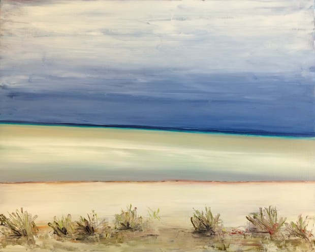 Cape Beach  8" x 10"  Oil on board  $200 -- SOLD